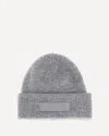 Jacquemus Le Bonnet Gros Grain Wool-blend Beanie In Gray
