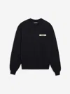 Jacquemus Le Sweatshirt Gros Grain Sweatshirt In Black