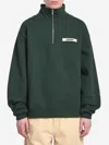 Jacquemus Gros-grain Sweatshirt In Green
