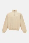 Jacquemus Men The Gros Grain Logo Sweatshirt In Neutral