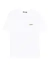 Jacquemus T-shirt Le T-shirt Gros-grain In White