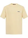 Jacquemus Le T-shirt Grosgrain T-shirt In Neutral