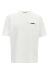 Jacquemus Le Tshirt Gros Grain Cotton Ls  T-shirt In White
