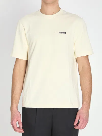 Jacquemus The Gros Grain T-shirt In Neutral