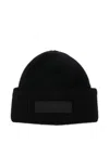 Jacquemus Gros Grain Wool Hat In Black