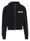 Jacquemus Men The Gros Grain Hoodie In Black