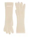 Jacquemus Women Grosgrain Logo Gloves