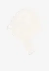 Jacquemus La Capuche Gros Grain Hat In Off-white