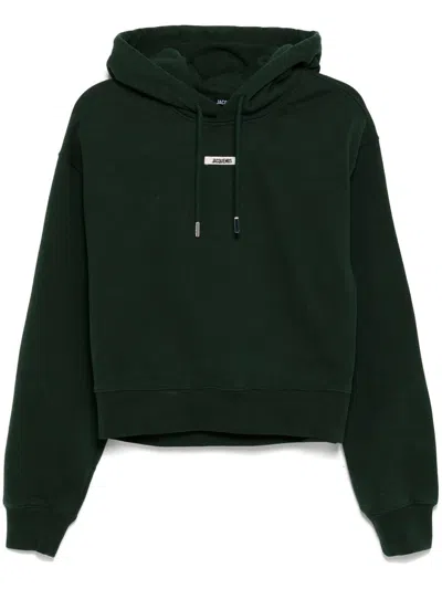 JACQUEMUS GROSGRAIN LOGO HOODIE
