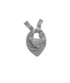 Jacquemus The Gros Grain Shawl In Gray