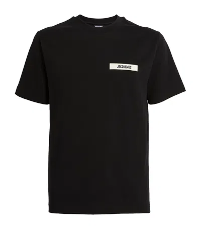 JACQUEMUS GROSGRAIN LOGO T-SHIRT