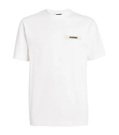 JACQUEMUS GROSGRAIN LOGO T-SHIRT