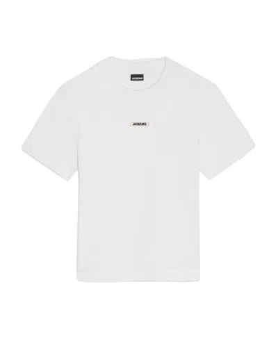 JACQUEMUS JACQUEMUS GROSGRAIN LOGO T-SHIRT