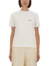 Jacquemus Le T-shirt Gros-grain Mc T-shirt In Gray