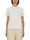 Jacquemus Relaxed-fit Cotton T-shirt With Subtle Logo In White