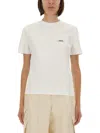 Jacquemus Relaxed-fit Cotton T-shirt With Subtle Logo In White