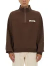 Jacquemus Le Camionneur Gros Grain In Brown