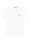 Jacquemus Le Tshirt Gros Grain In White