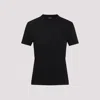 Jacquemus Womens Black Le T-shirt Grosgrain-logo Cotton-jersey T-shirt In Black