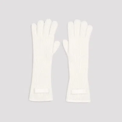 JACQUEMUS GROSGRAIN WOOL GLOVES