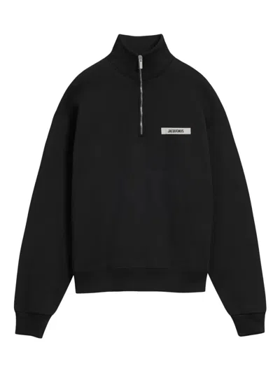 JACQUEMUS JACQUEMUS HALF-ZIP SWEATSHIRT