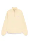 Jacquemus High-collar Cotton Pullover With Half-zip Closure In Multi
