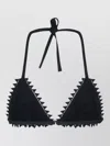Jacquemus Triangle Bikini Top Le Haut De Maillot In Black
