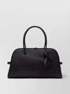 Jacquemus Hammered Leather Tote Bag With Knot Detail