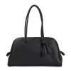 Jacquemus Il Turismo Leather Shoulder Bag In Black