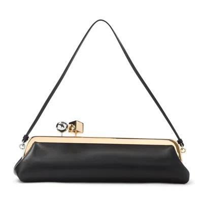 Jacquemus La Pochette Salon Shoulder Bag In Black