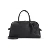 Jacquemus Small Turismo Grained Leather Top Handle Bag In Black