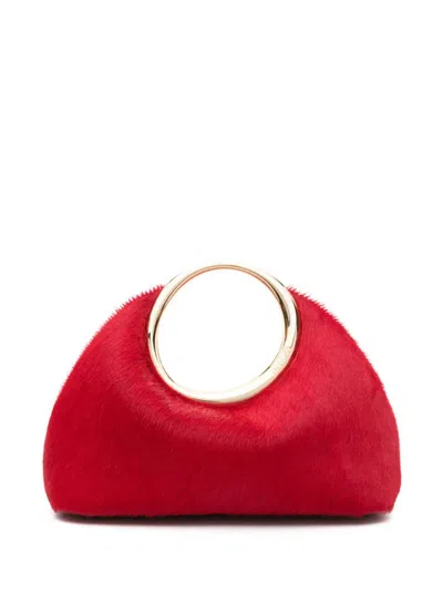 Jacquemus Handbag In Dark Red