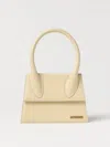 Jacquemus Le Chiquito Moyen Leather Handbag In White