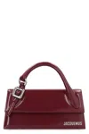 Jacquemus Handbag Le Chiquito In Leather In Purple