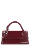 Jacquemus Handbag Le Chiquito In Leather In Burgundy