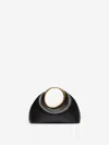 Jacquemus Black Cotton Leather Handbags