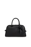 Jacquemus Le Petit Turismo Grain Leather Bag In Black