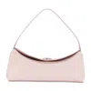 Jacquemus Smooth Pink Leather Le Calisso Handbag In Pink