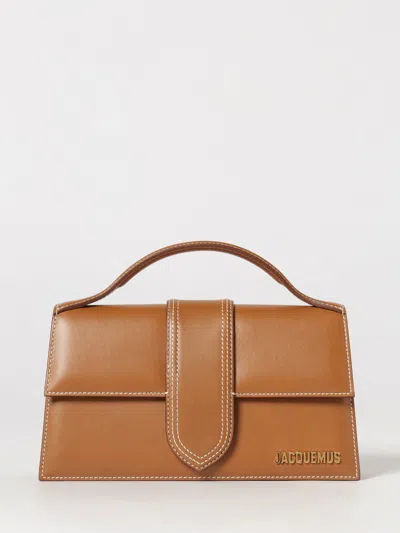 JACQUEMUS JACQUEMUS HANDBAG WOMAN COLOR BROWN,I66026032