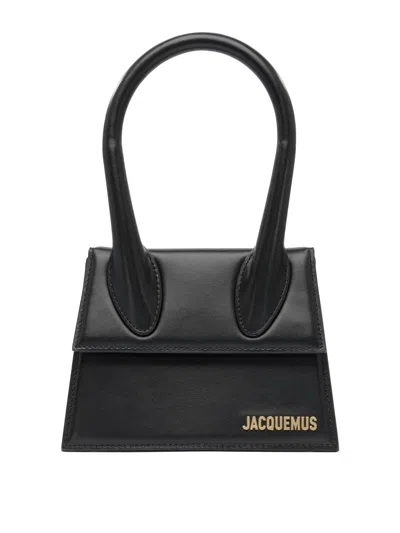 JACQUEMUS HANDBAGS BLACK