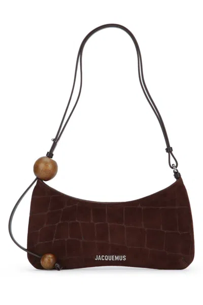 Jacquemus Handbags. In Brown