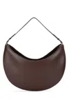 Jacquemus Midnight Brown The Ovalo Hobo Bag In Brown