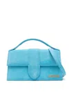 Jacquemus Le Grand Bambino Shoulder Bag In Clear Blue