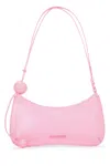 Jacquemus Bisou Perle Leather Shoulder Bag