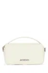 Jacquemus White Le Baneto Crossbody Bag In Lightivory