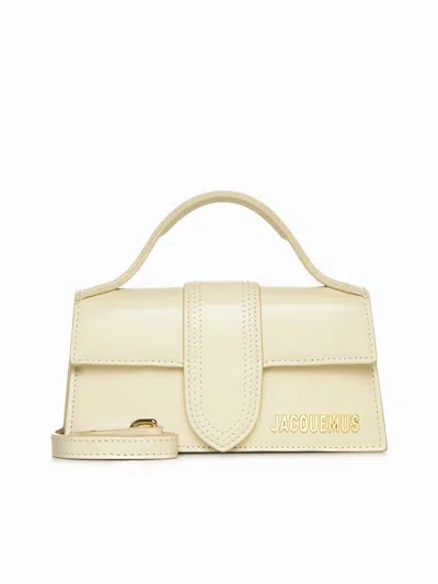 Jacquemus Le Bambino Leather Bag In White