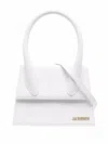 Jacquemus Le Grand Chiquito Leather Handbag In White
