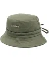 Jacquemus Le Bob Gadjo Cotton Hat In Green