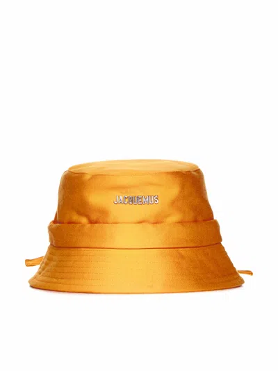 Jacquemus Hat In Dark Orange