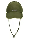 Jacquemus La Casquette Artichaut Baseball Cap In Green
